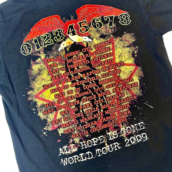 2009 SLIPKNOT TOUR TEE - Picture 3 of 4